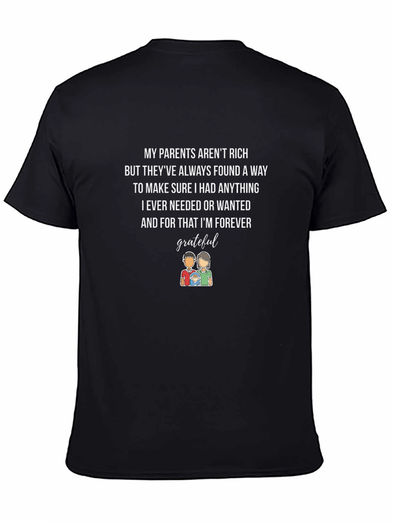 Grateful Parents Graphic T-Shirt - Unisex