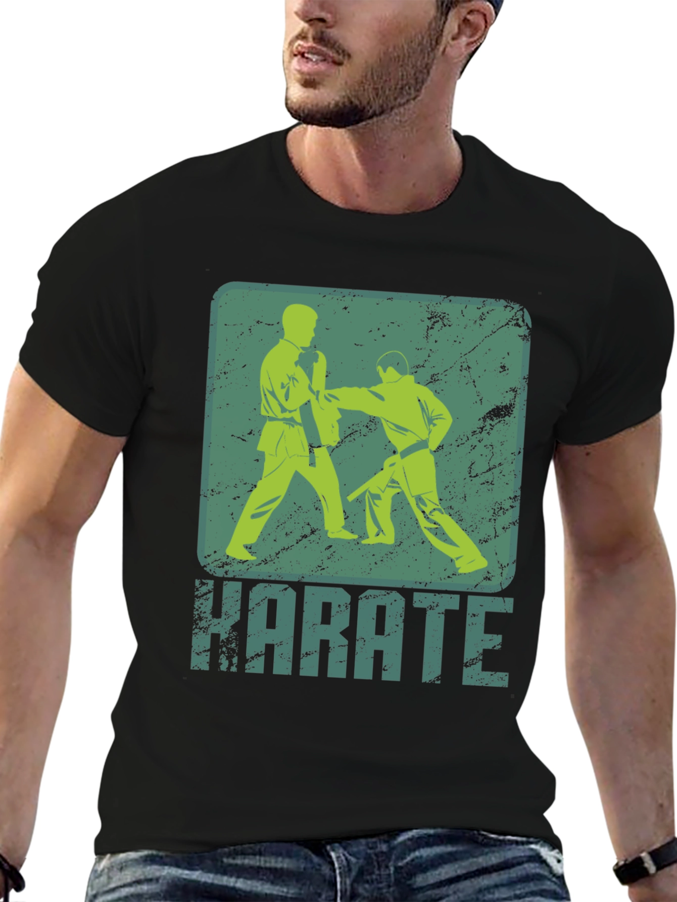 Karate Graphic Tee - Martial Arts Style