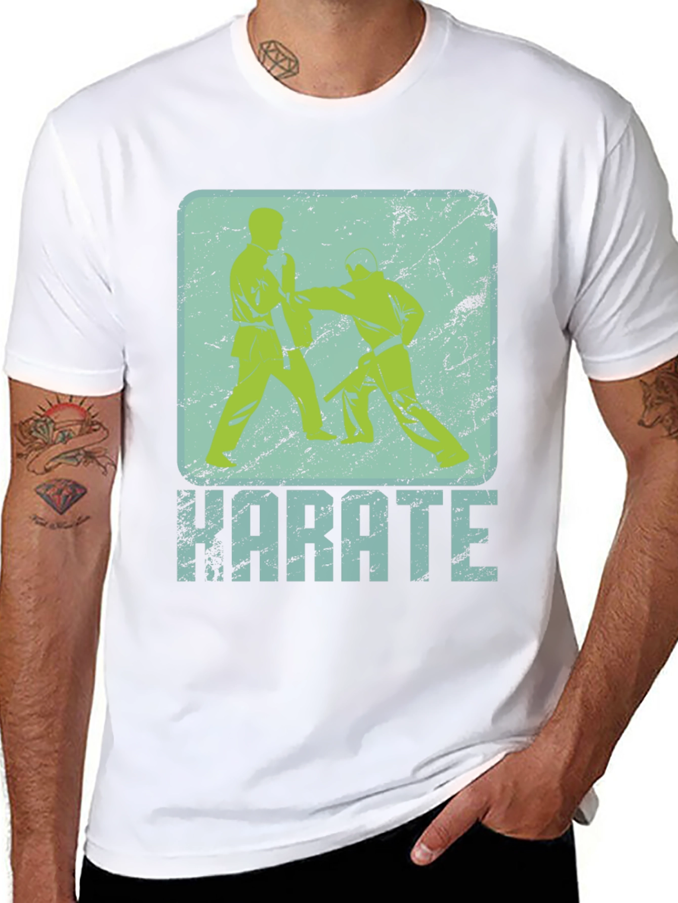 Karate Graphic Tee - Martial Arts Style