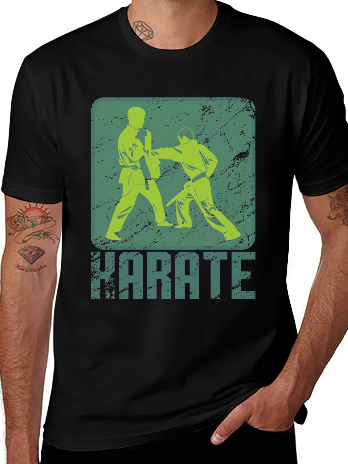 Karate Graphic Tee - Martial Arts Style