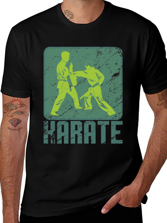 Karate Graphic Tee - Martial Arts Style