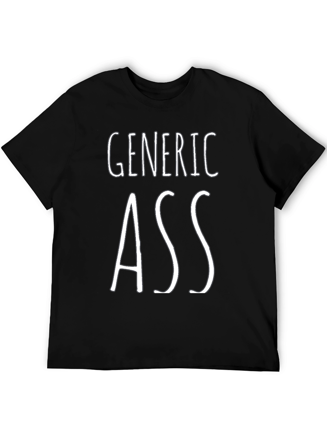 Generic Ass Black T-Shirt
