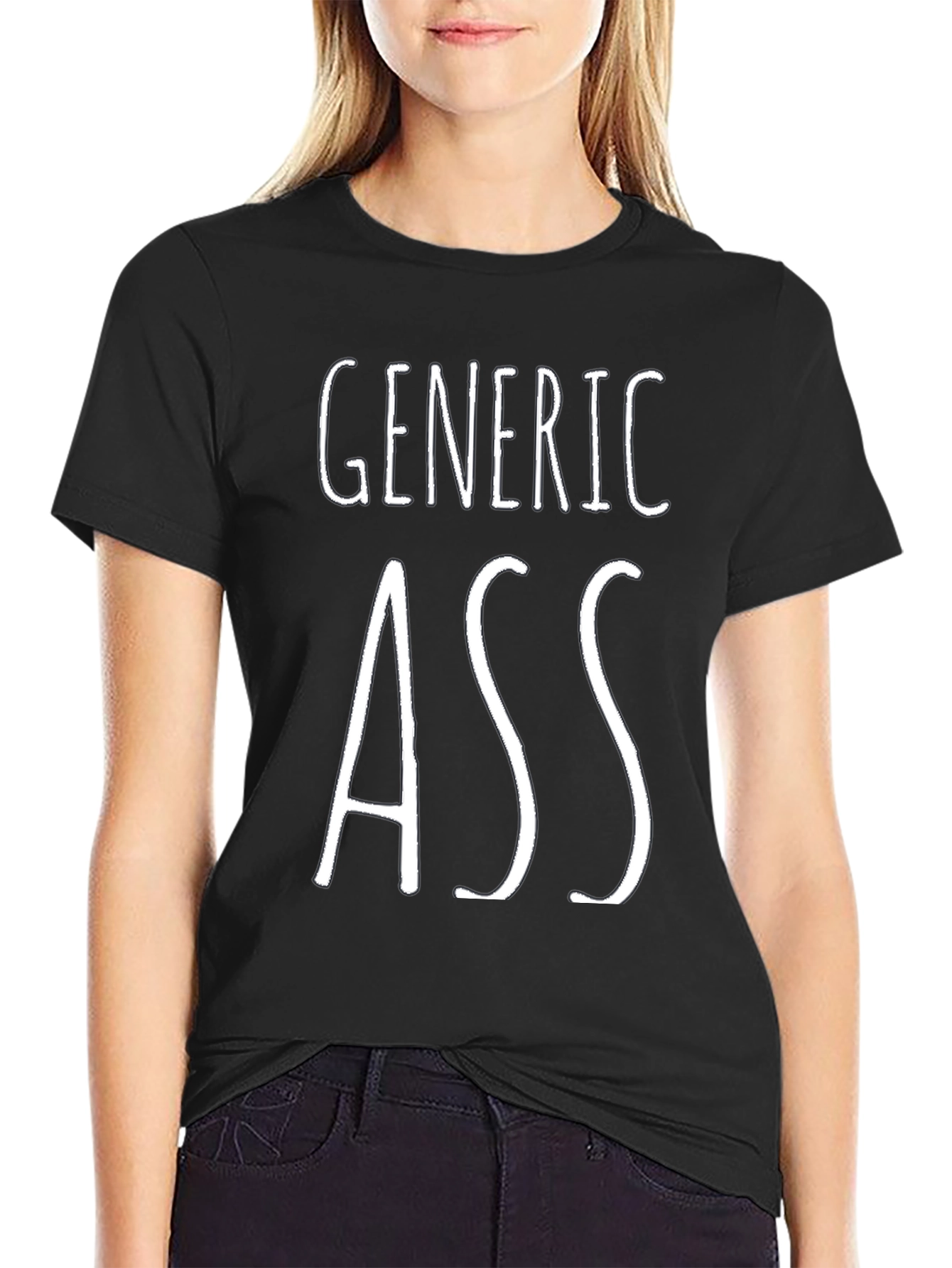 Generic Ass Black T-Shirt