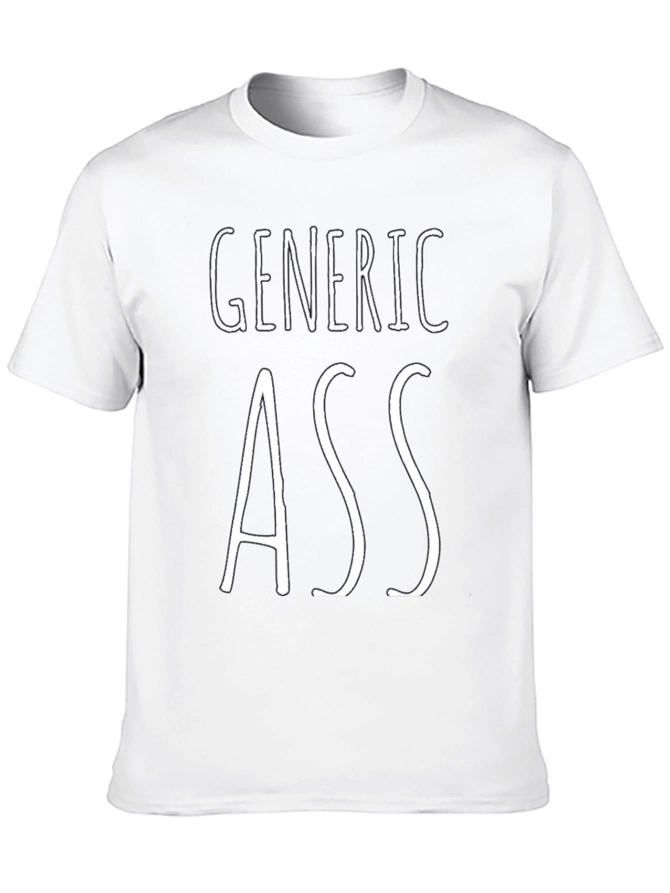 Generic Ass Black T-Shirt