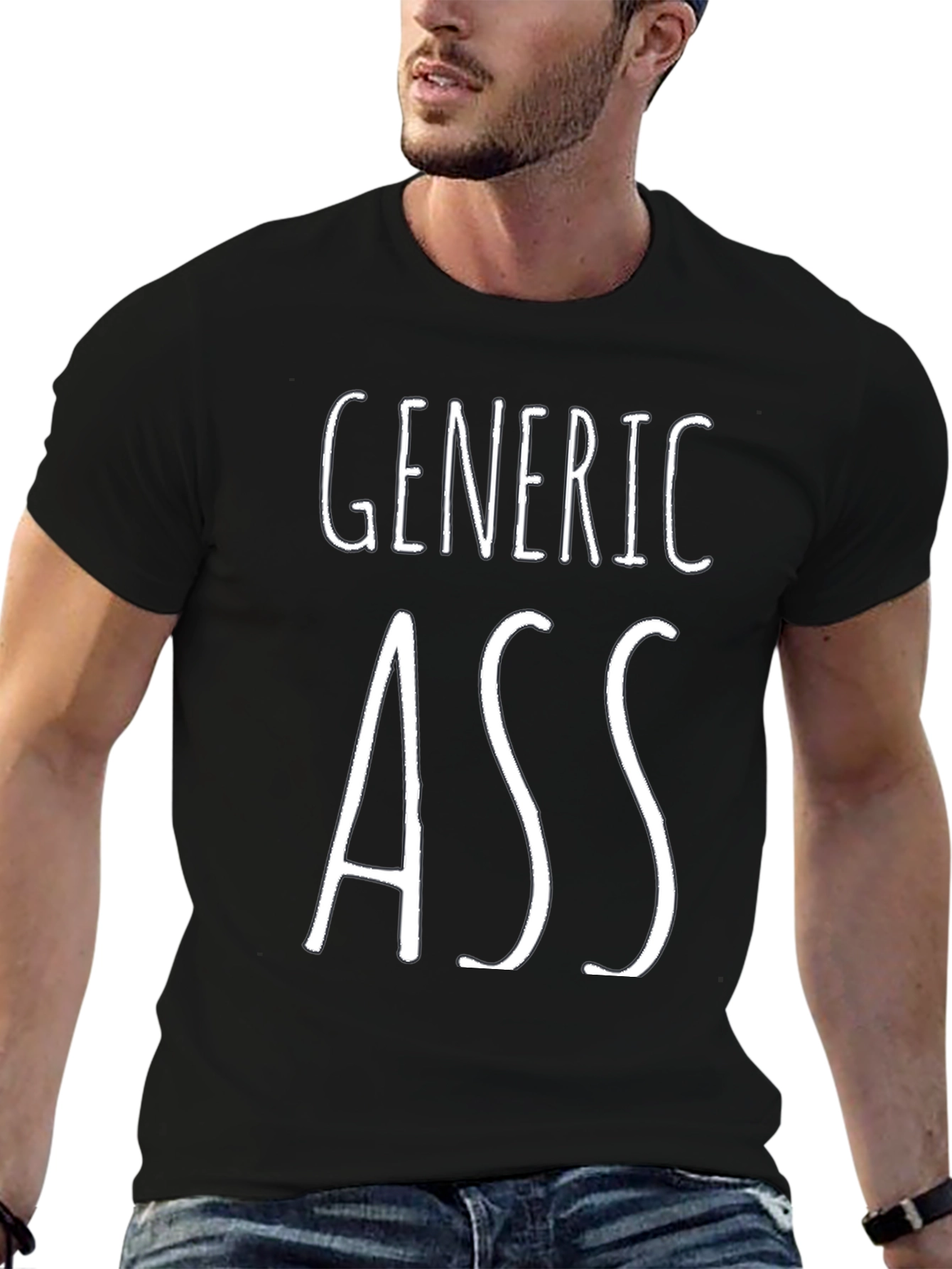 Generic Ass Black T-Shirt