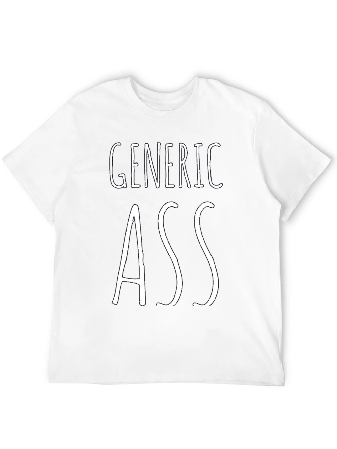 Generic Ass Black T-Shirt