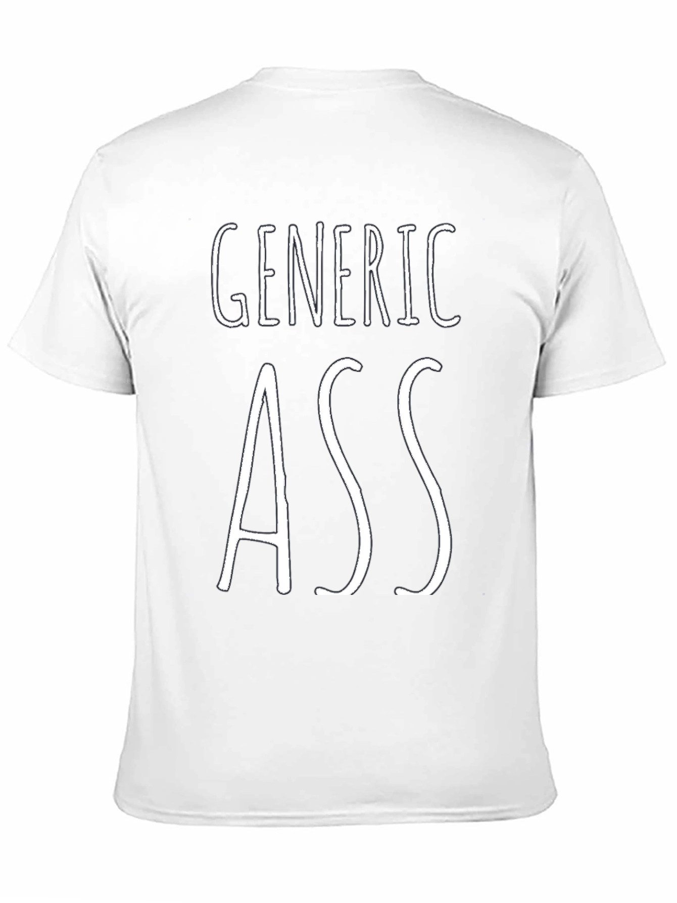 Generic Ass Black T-Shirt