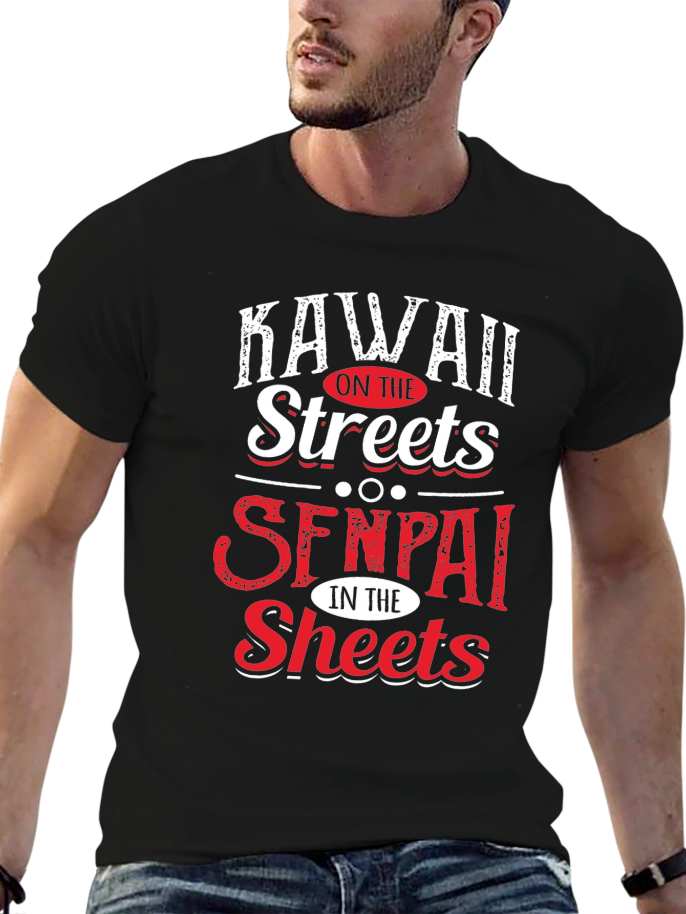 Kawaii on the Streets Senpai in the Sheets T-Shirt