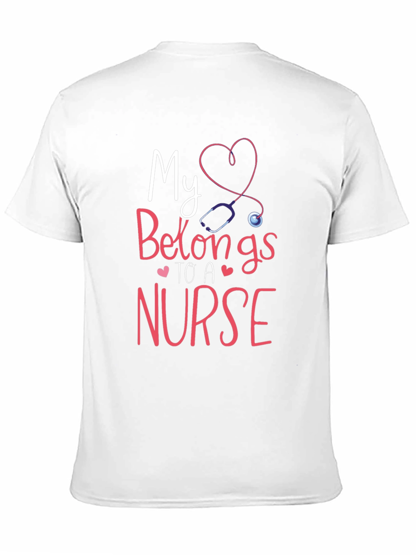 My Heart Belongs To A Nurse T-Shirt