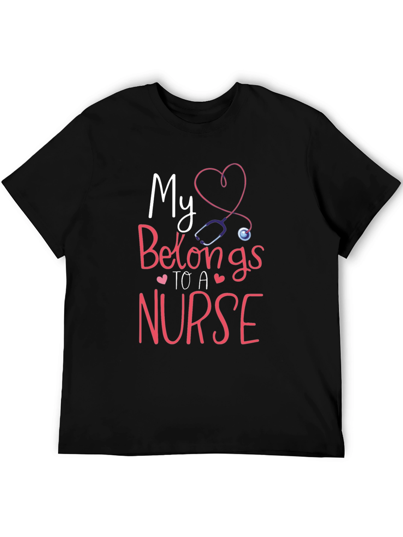 My Heart Belongs To A Nurse T-Shirt