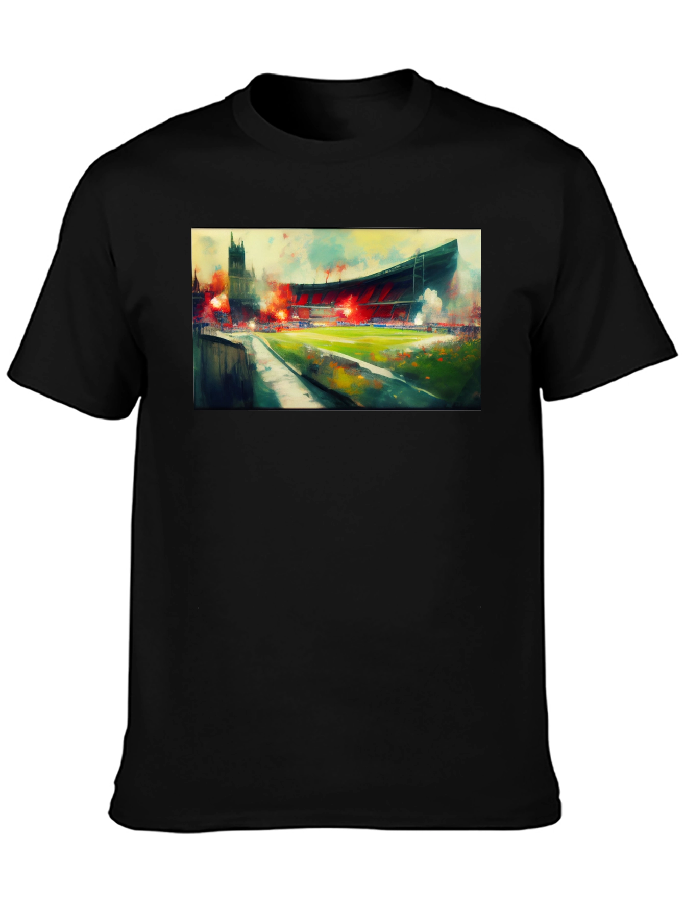 Stadium Flare T-Shirt - Unique Design