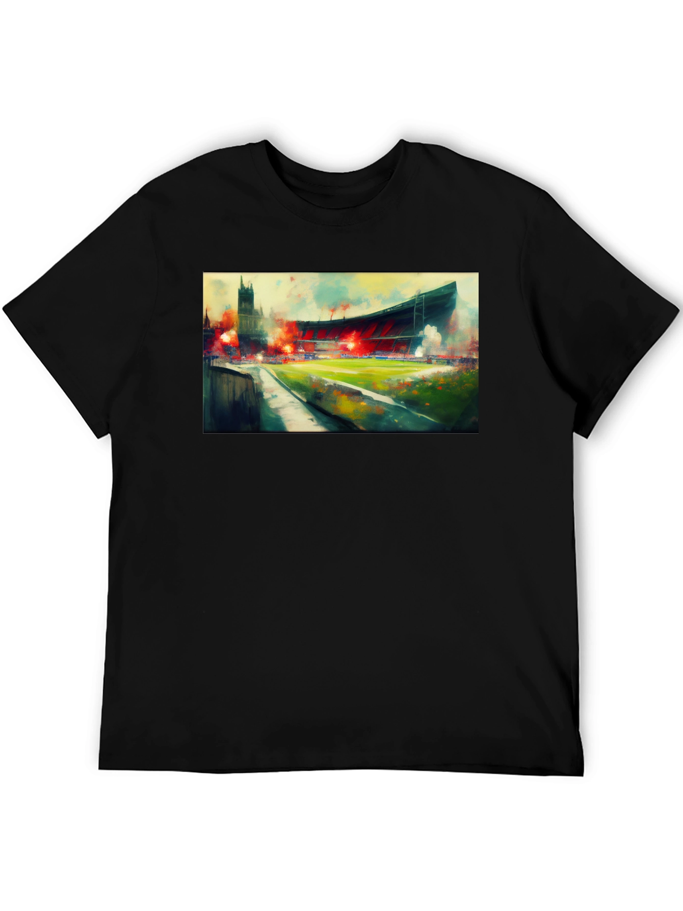 Stadium Flare T-Shirt - Unique Design