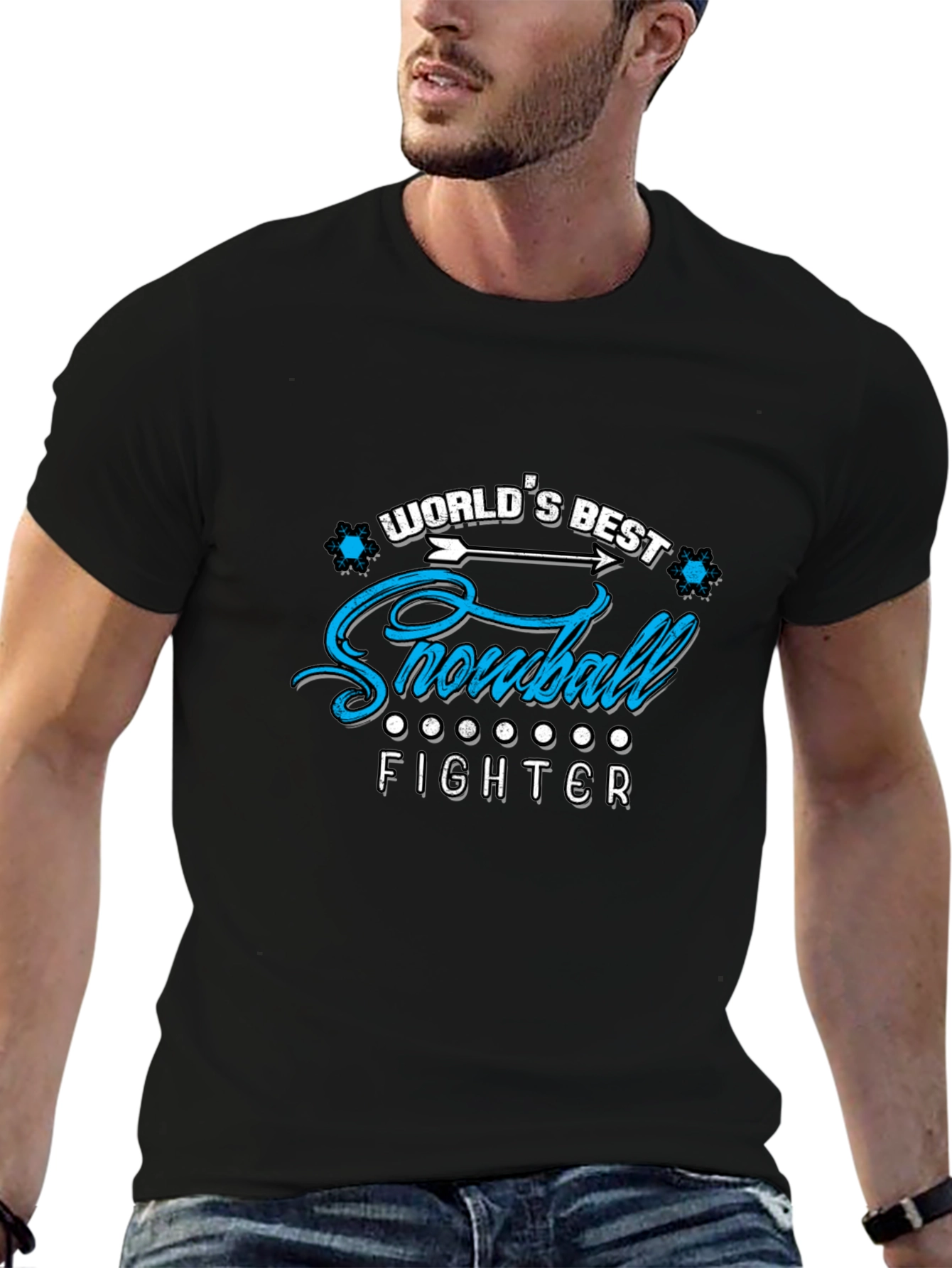 Worlds Best Snowball Fighter Graphic Tee