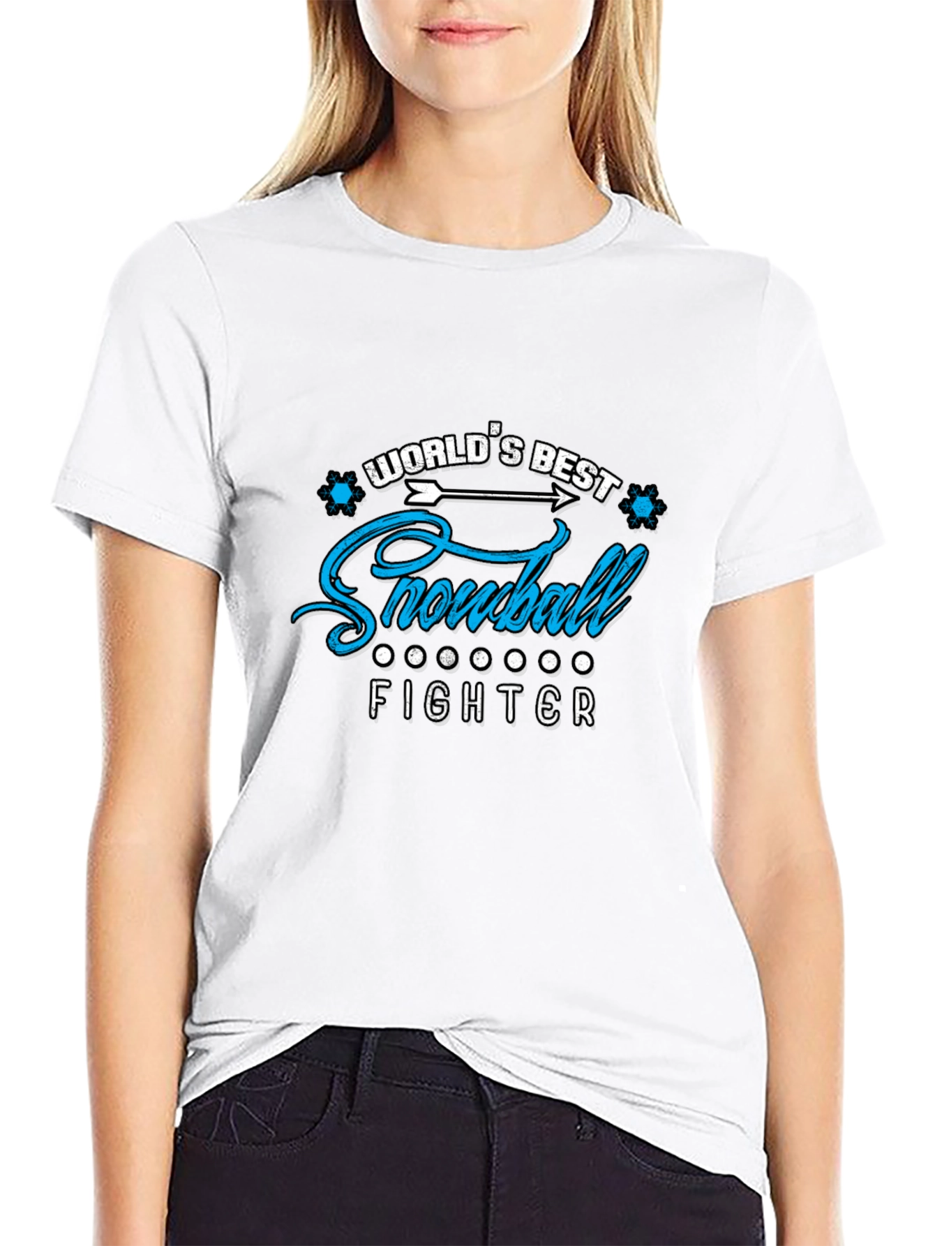 Worlds Best Snowball Fighter Graphic Tee