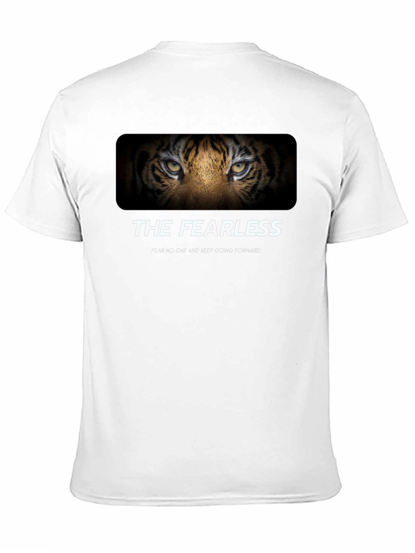 The Fearless Tiger Graphic Tee - Black