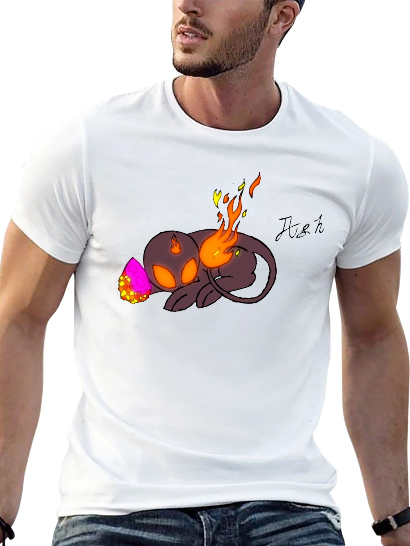 Mystic Flame Pet Graphic T-Shirt