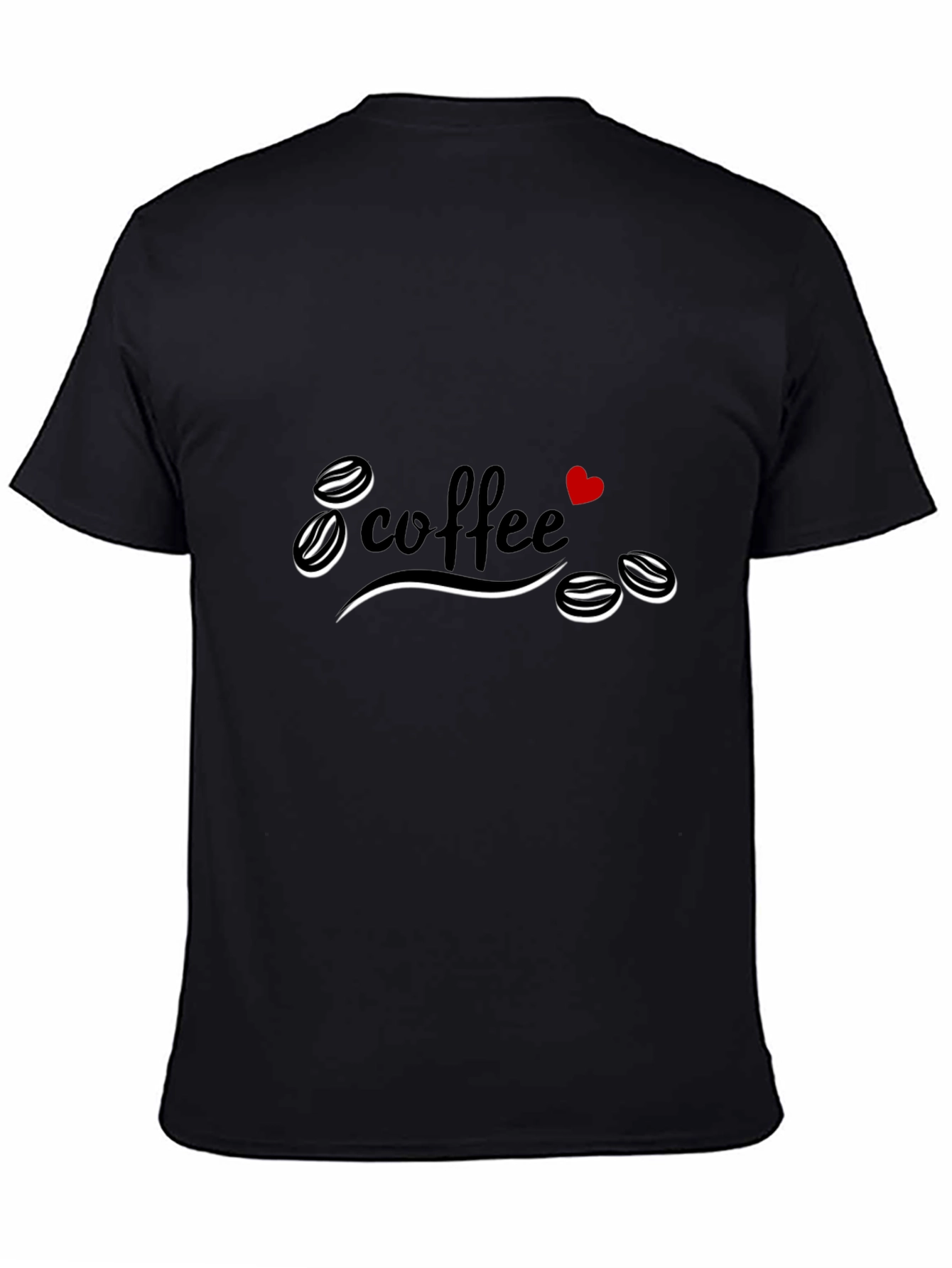 Coffee Lover Graphic Tee - Stylish Black T-Shirt
