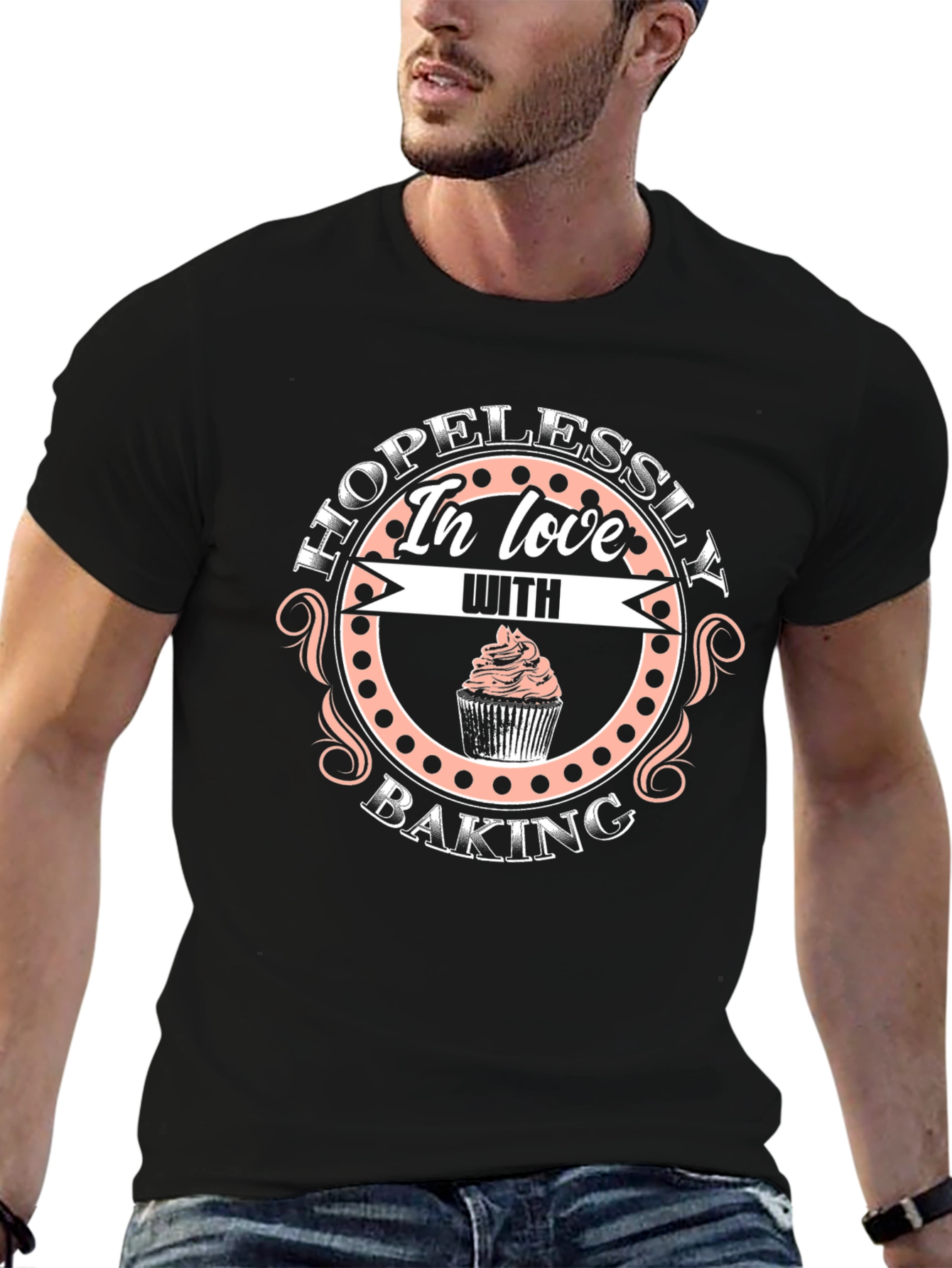 Hopelessly In Love with Baking T-Shirt