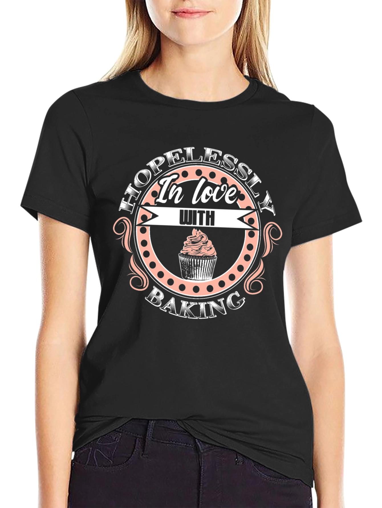 Hopelessly In Love with Baking T-Shirt