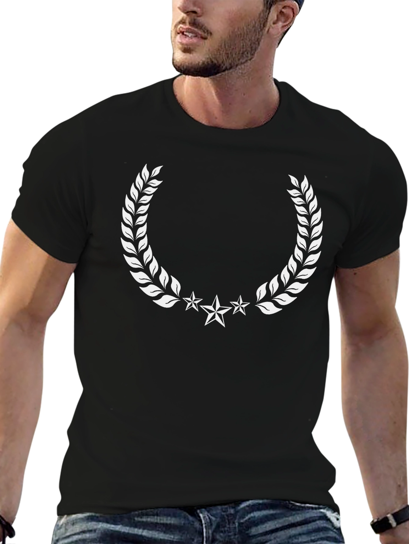 Laurel Wreath Star Graphic Tee