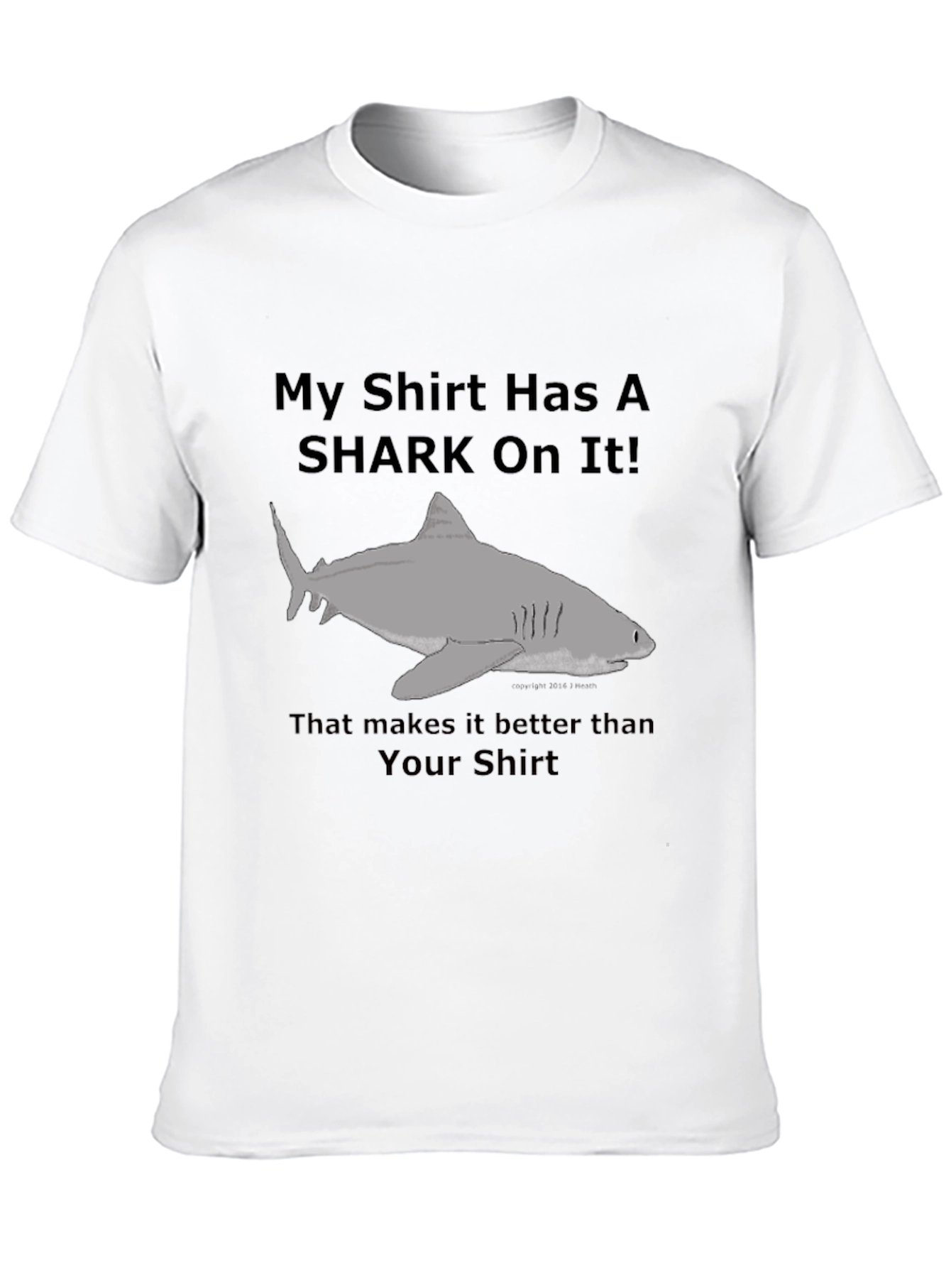 Shark T-Shirt - Funny Graphic Tee