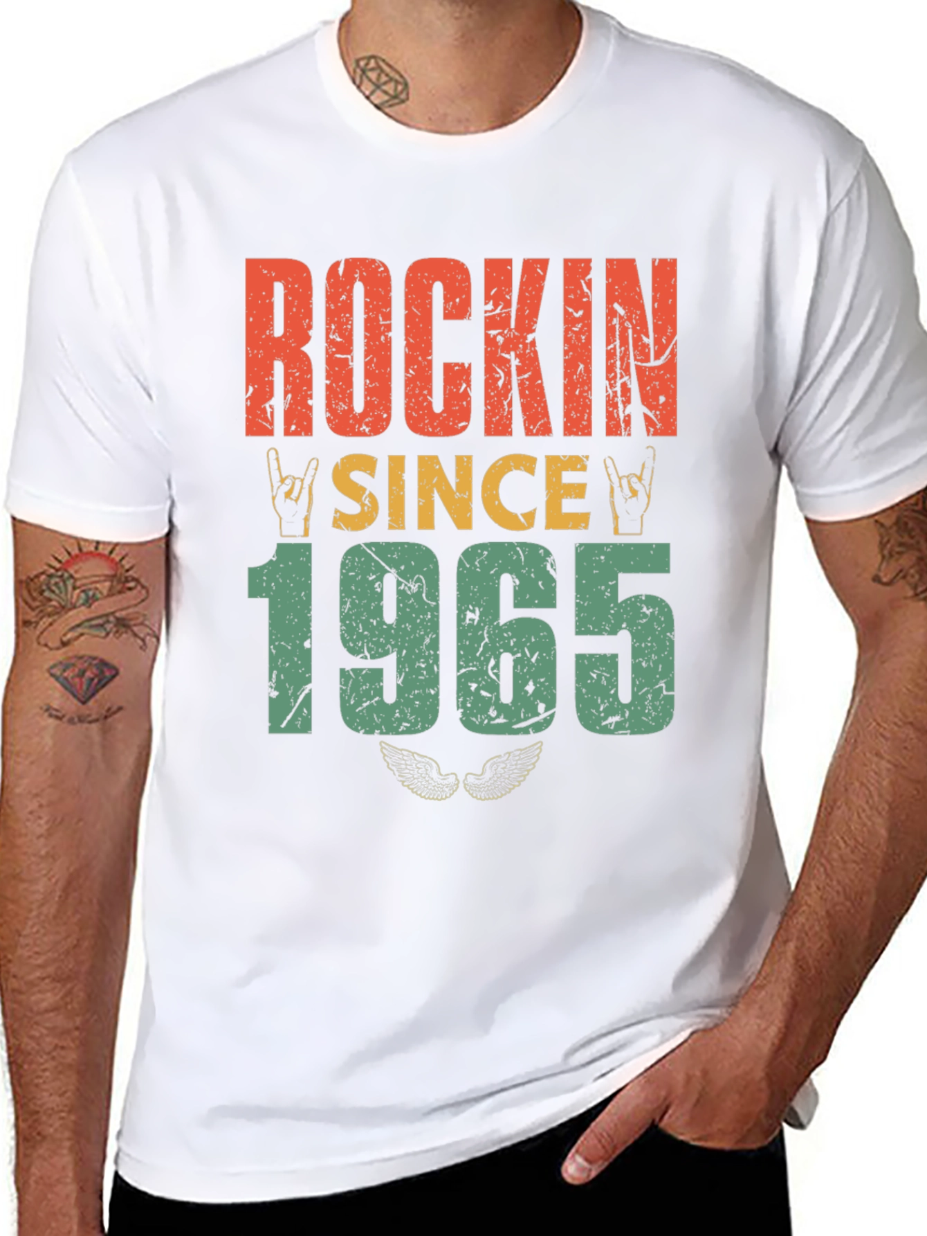 Rockin Since 1965 Retro T-Shirt