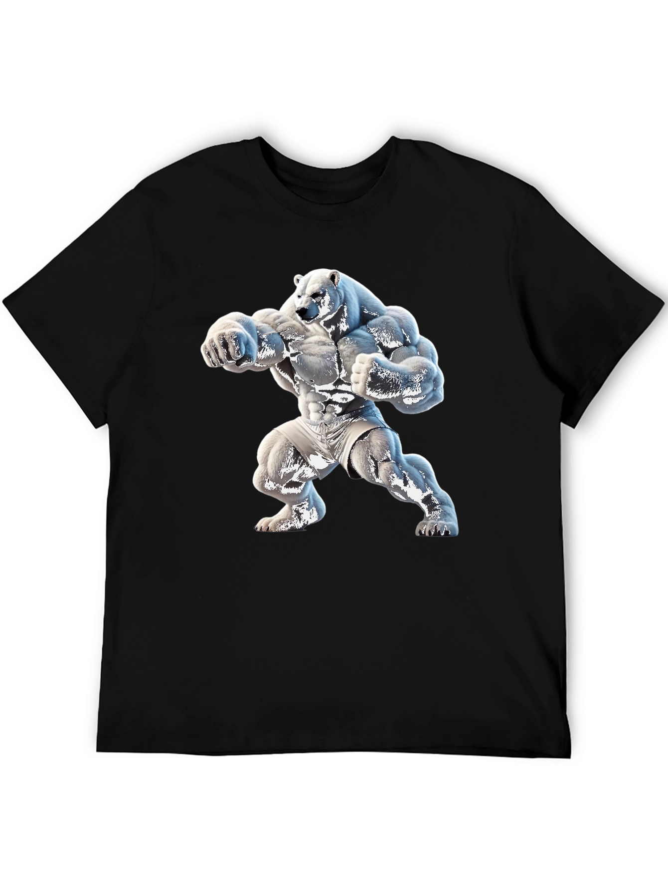 Muscle Bear Black T-Shirt: Unleash Your Inner Beast!