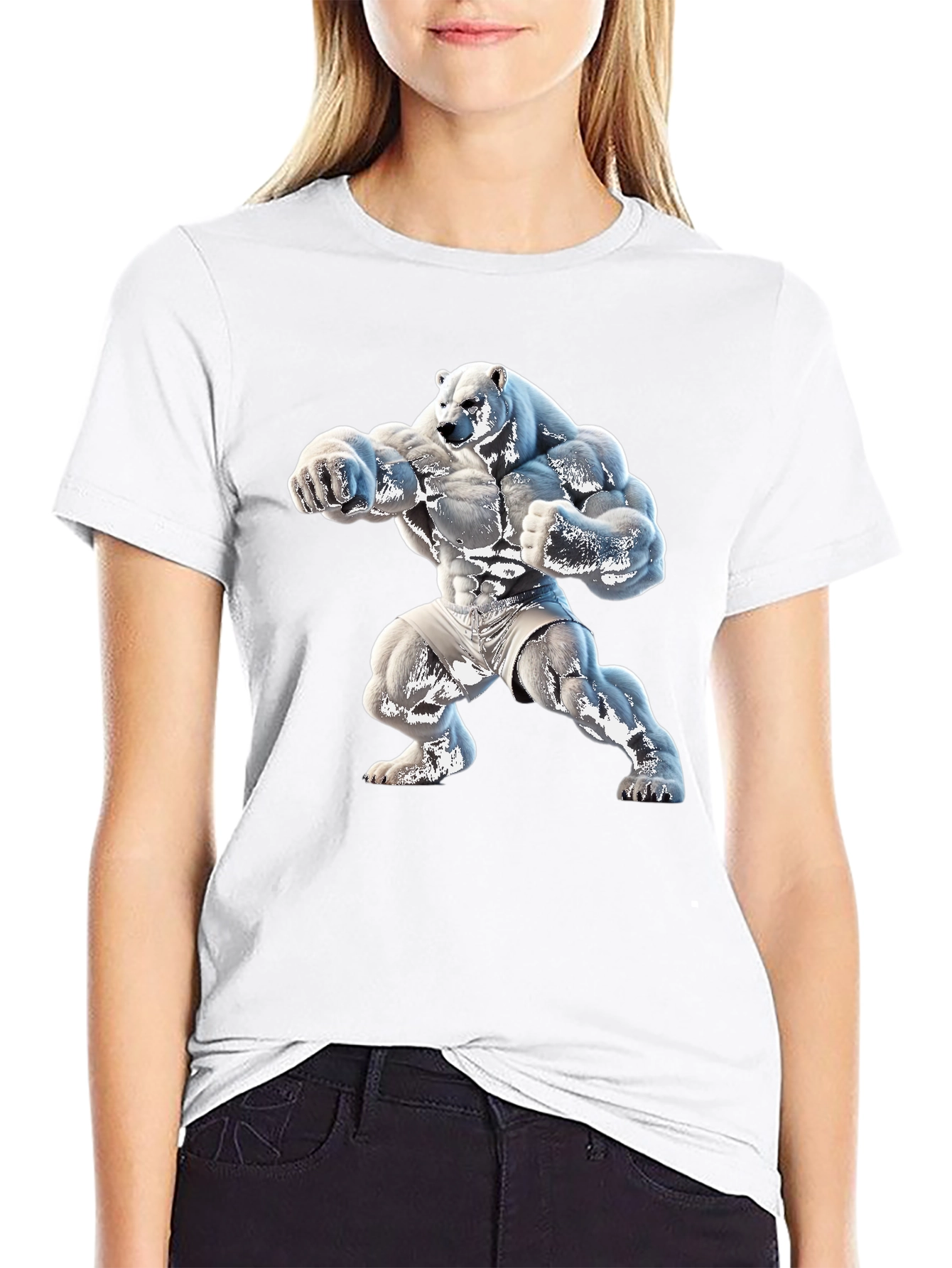 Muscle Bear Black T-Shirt: Unleash Your Inner Beast!