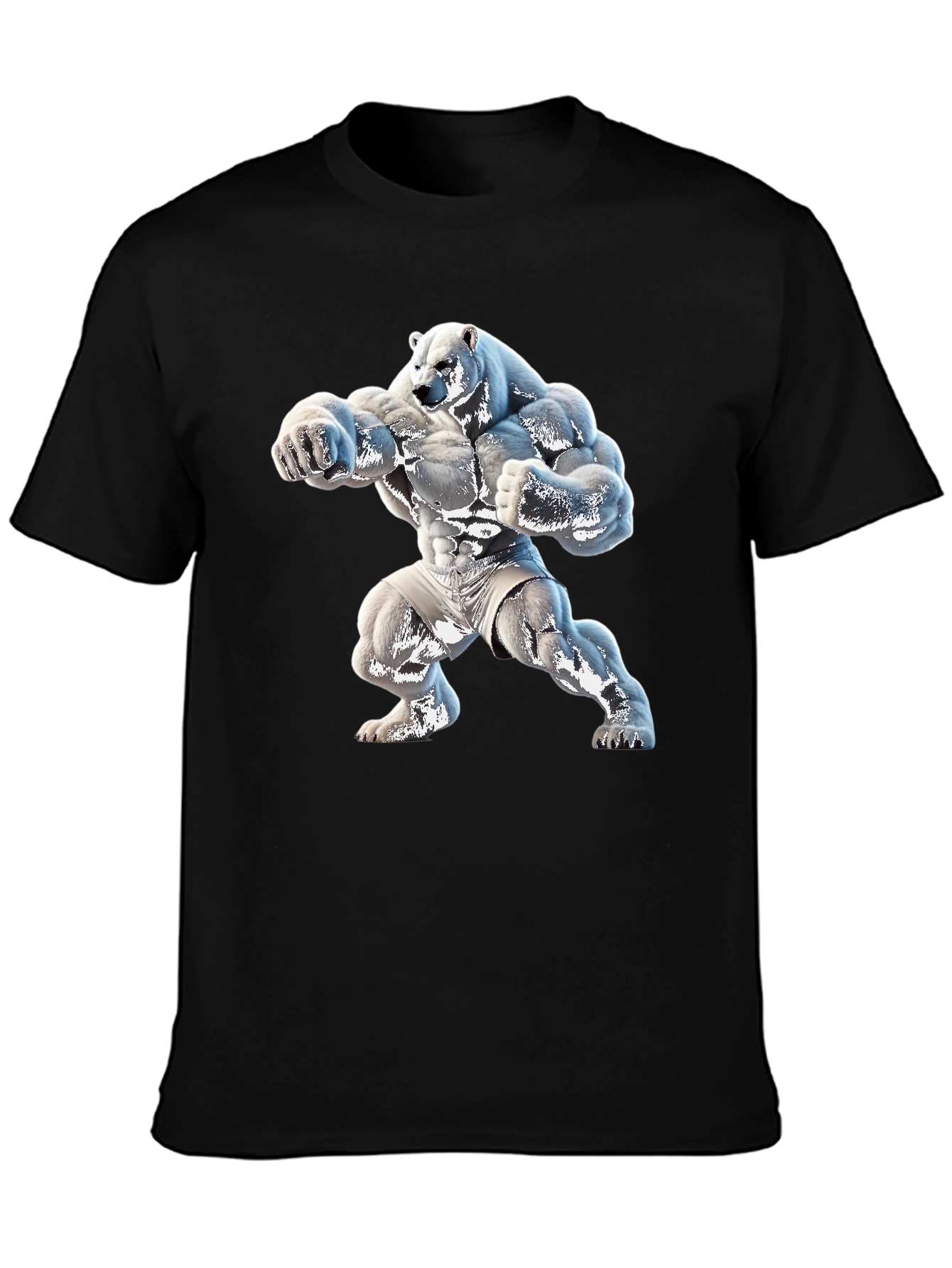 Muscle Bear Black T-Shirt: Unleash Your Inner Beast!