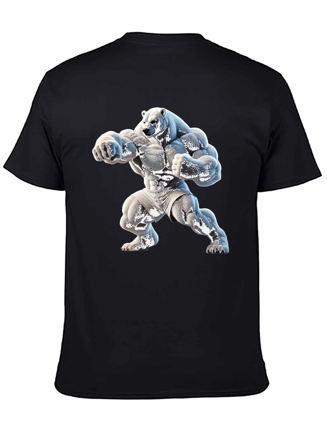 Muscle Bear Black T-Shirt: Unleash Your Inner Beast!