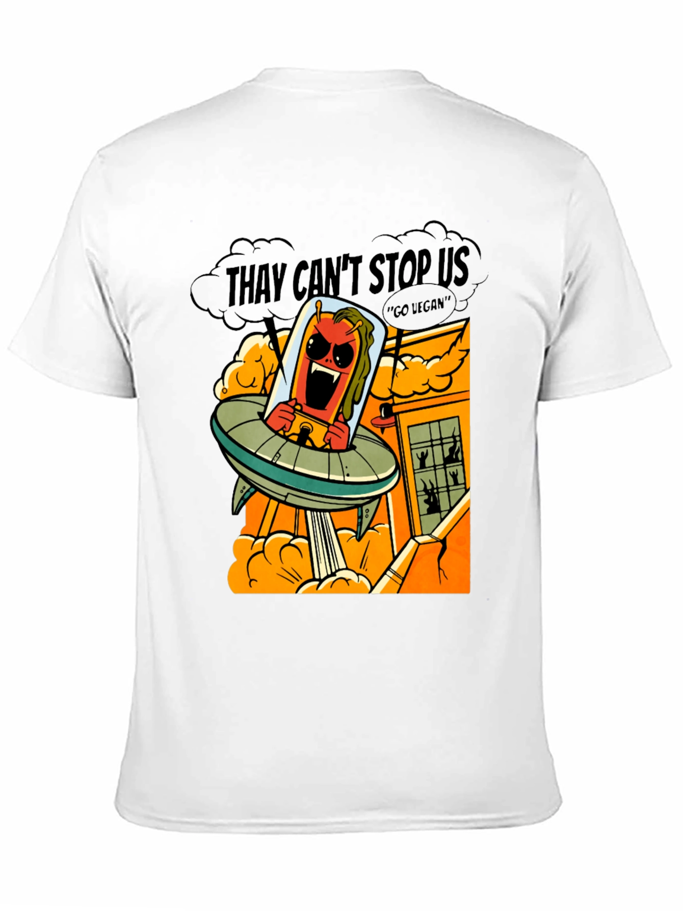 Alien Invasion T-Shirt - They Cant Stop Us