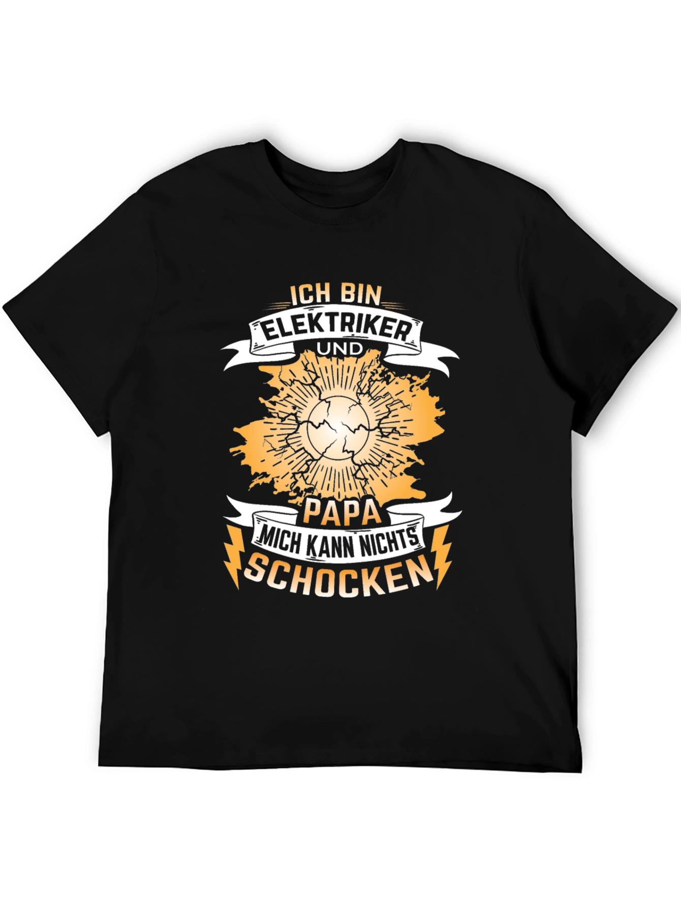 Electrician Dad T-Shirt - I Cant Be Shocked