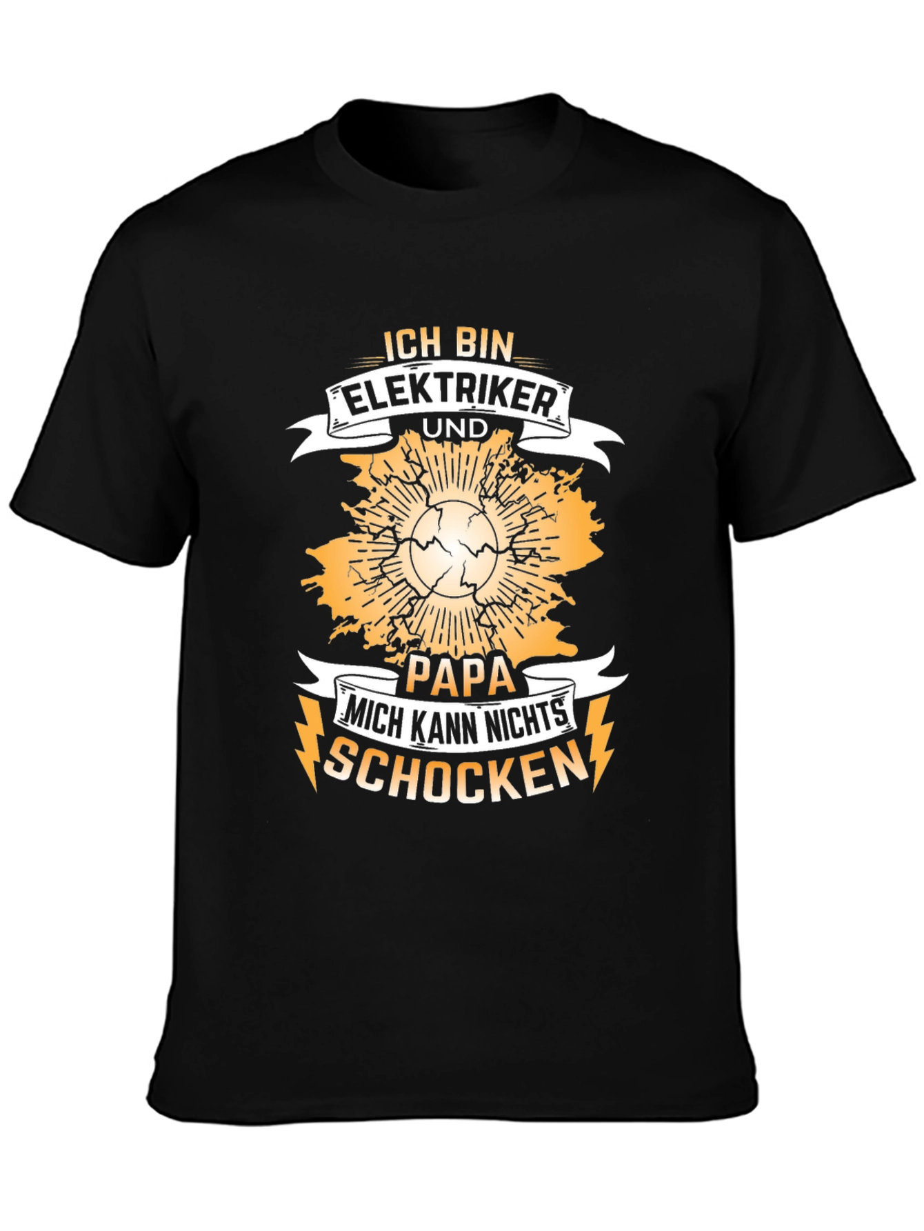 Electrician Dad T-Shirt - I Cant Be Shocked
