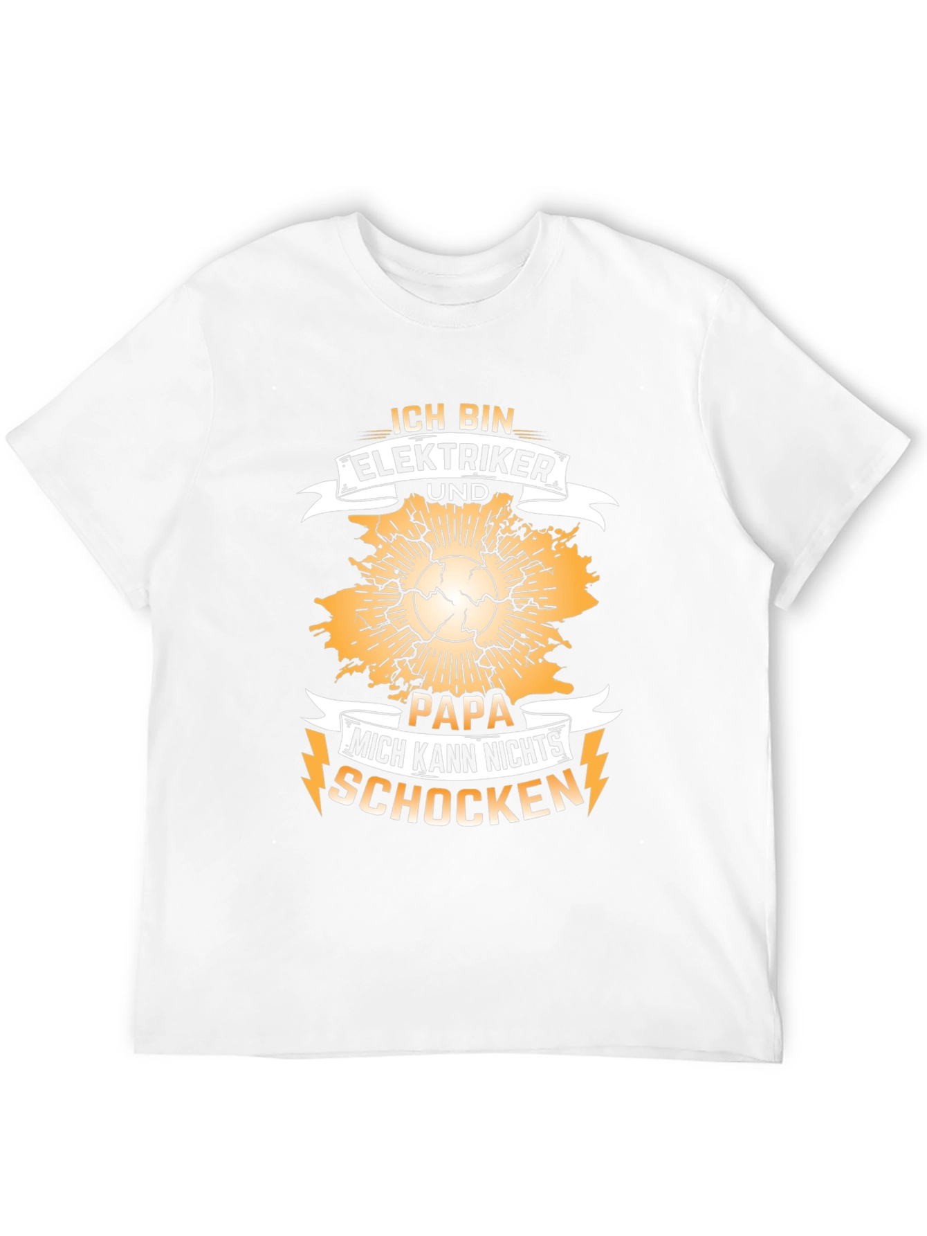 Electrician Dad T-Shirt - I Cant Be Shocked