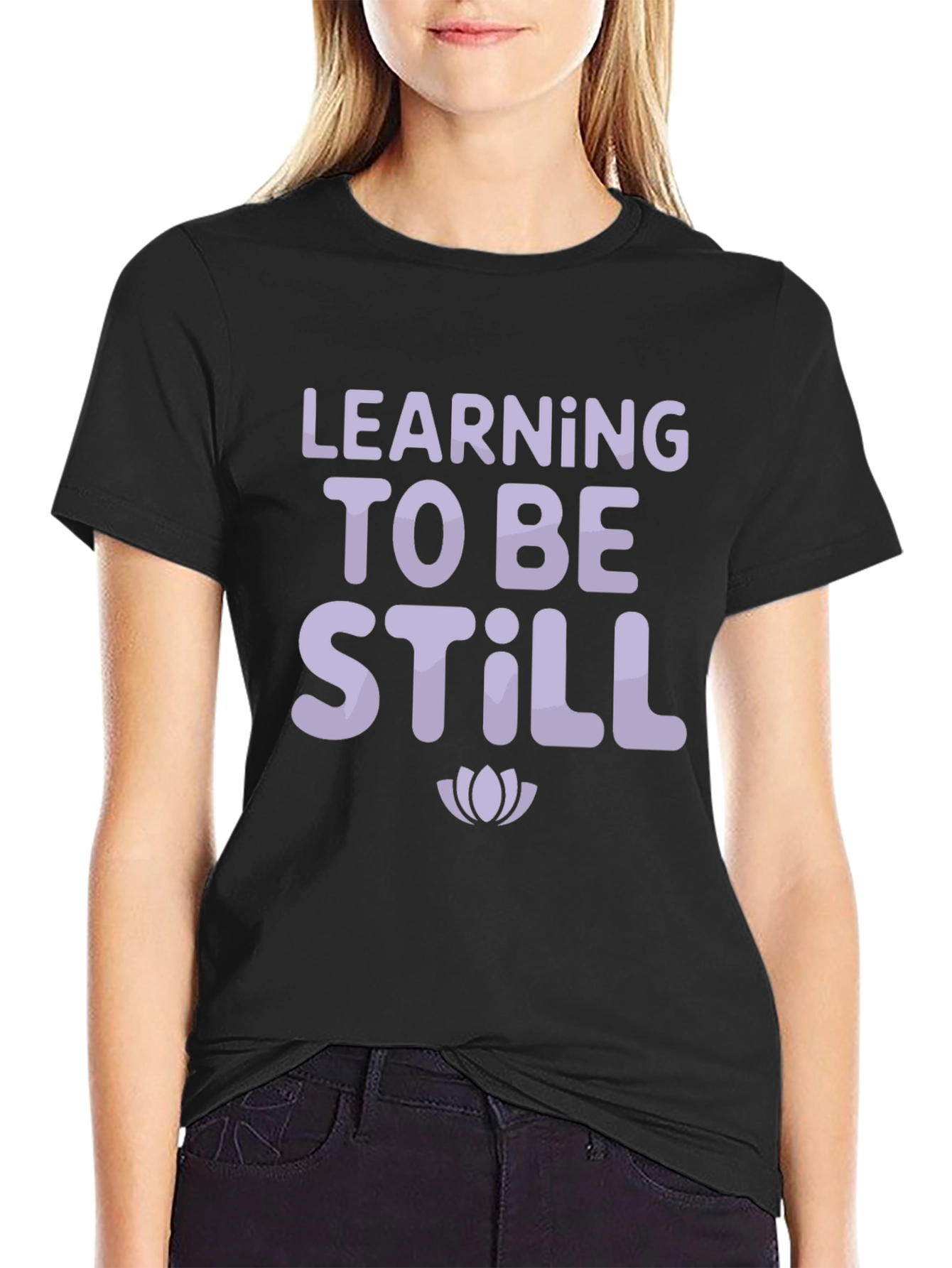 Learning to Be Still T-Shirt - Spiritual Tee