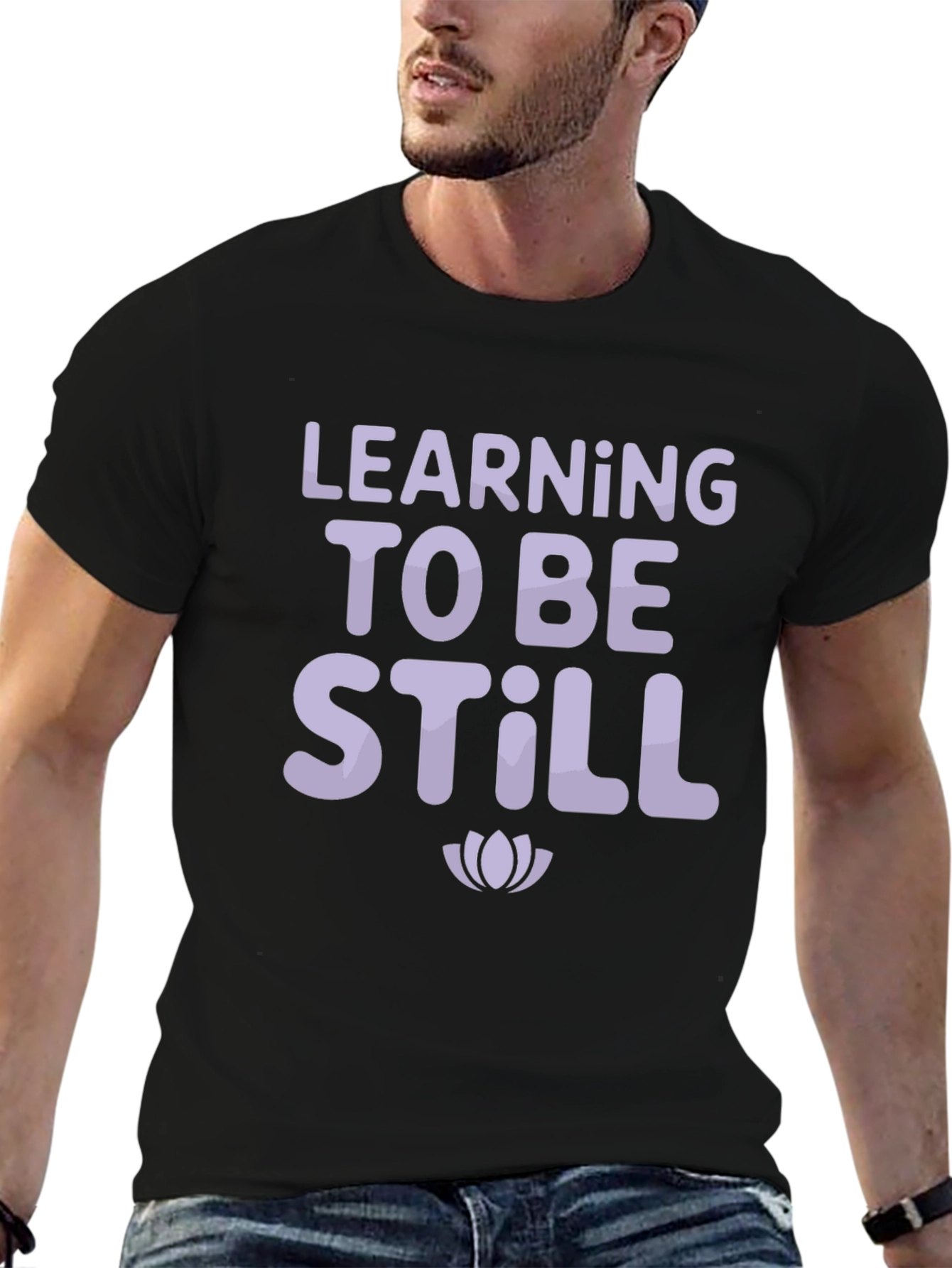 Learning to Be Still T-Shirt - Spiritual Tee