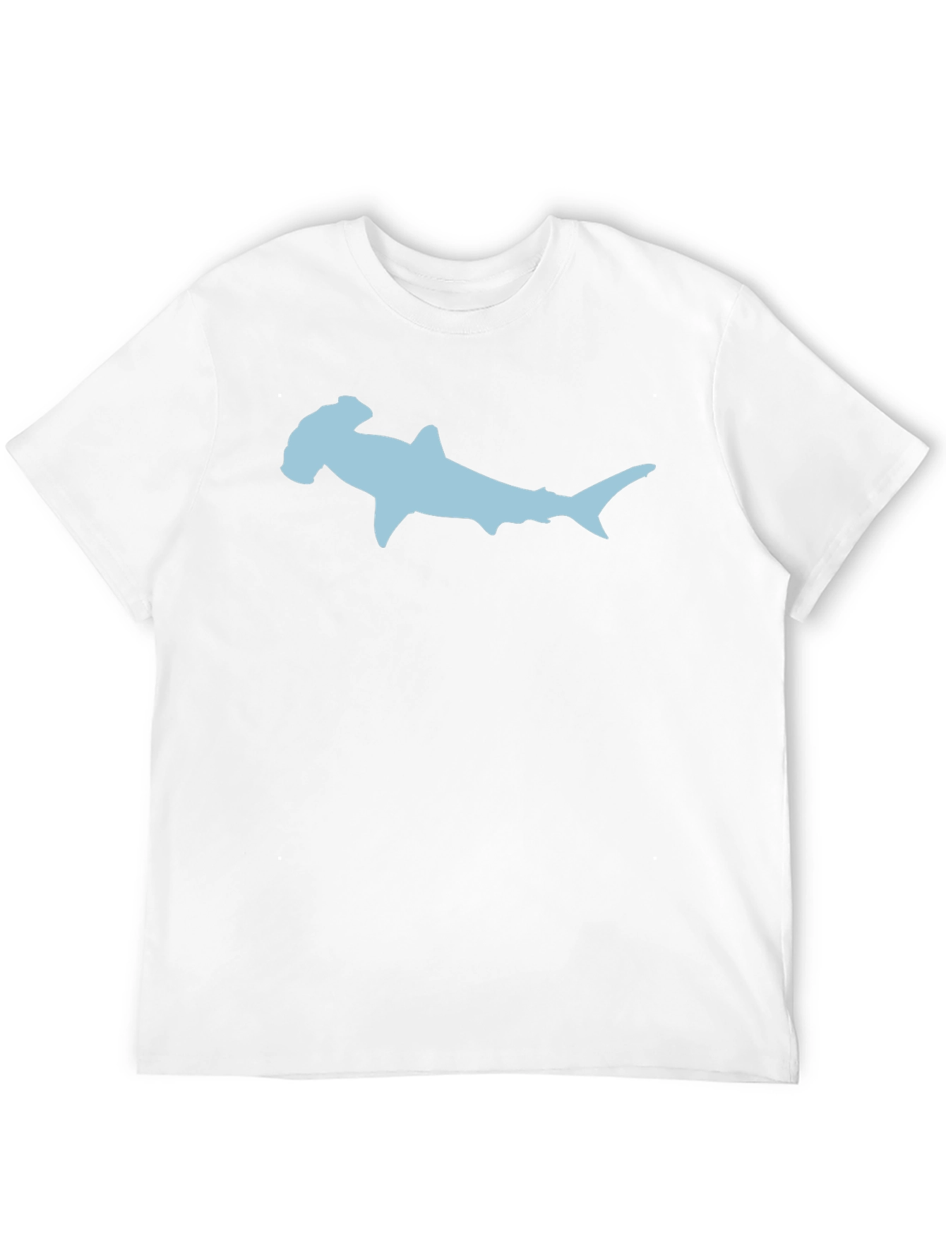 Hammerhead Shark Graphic Tee - Black Cotton T-Shirt