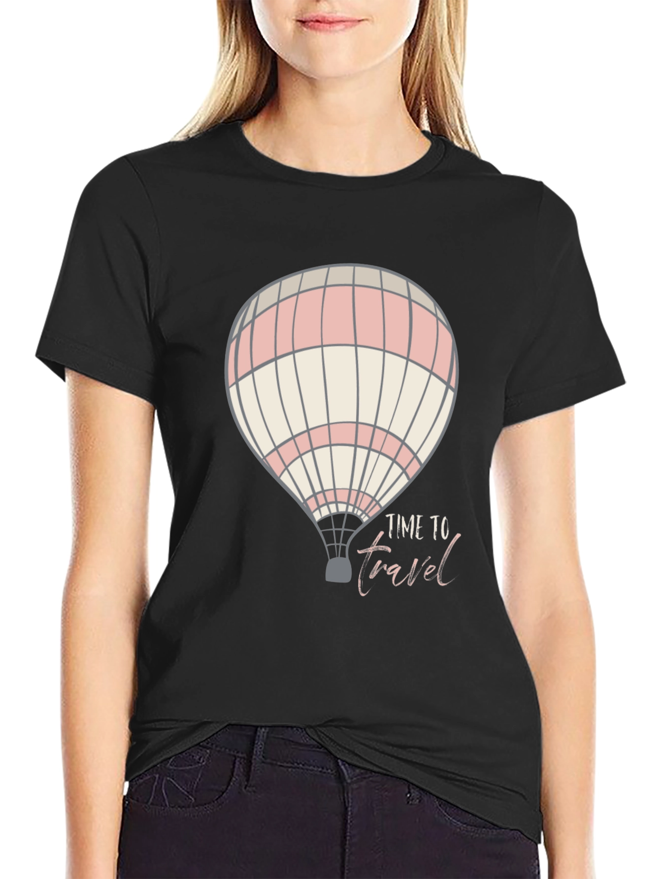 Hot Air Balloon Graphic T-Shirt