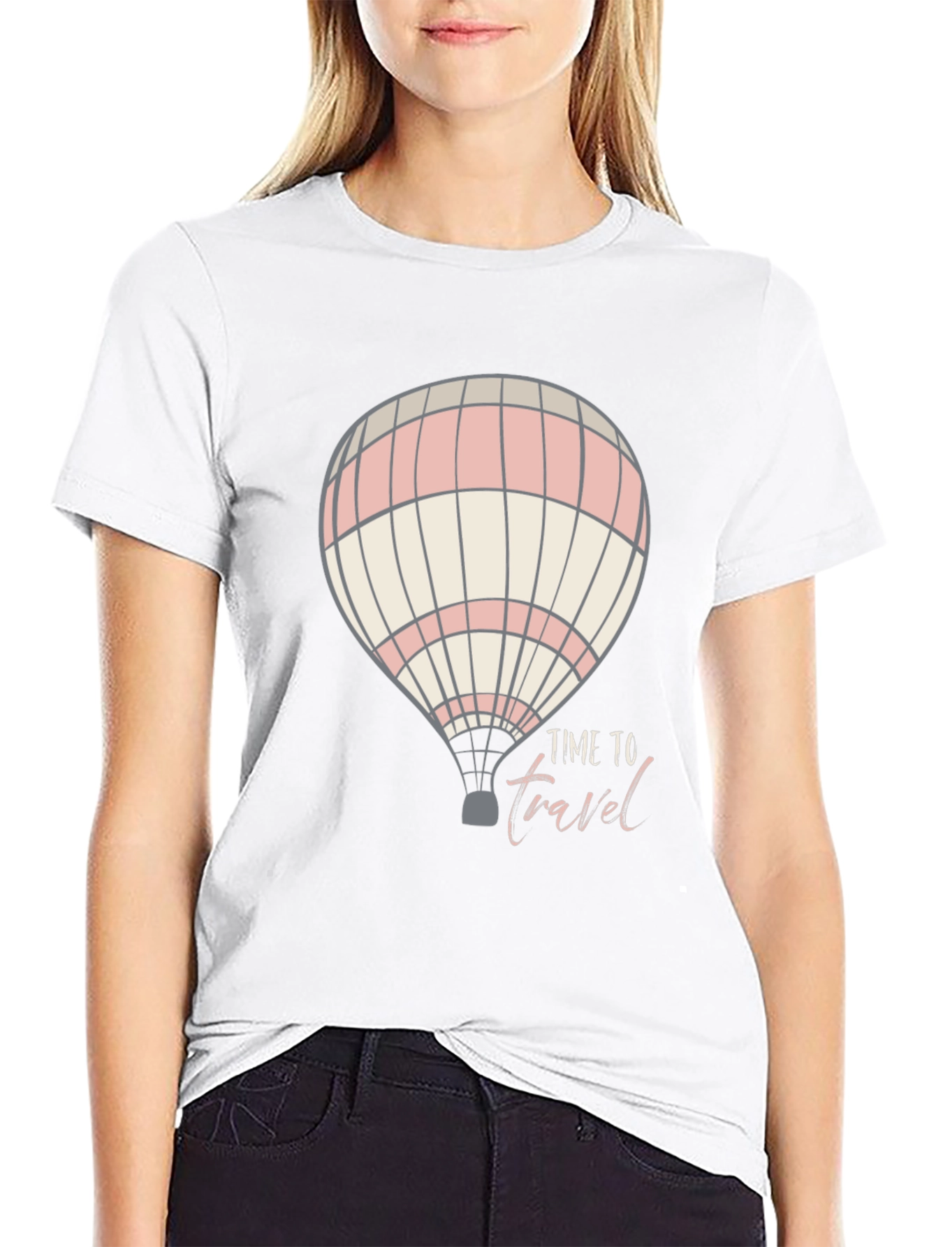 Hot Air Balloon Graphic T-Shirt
