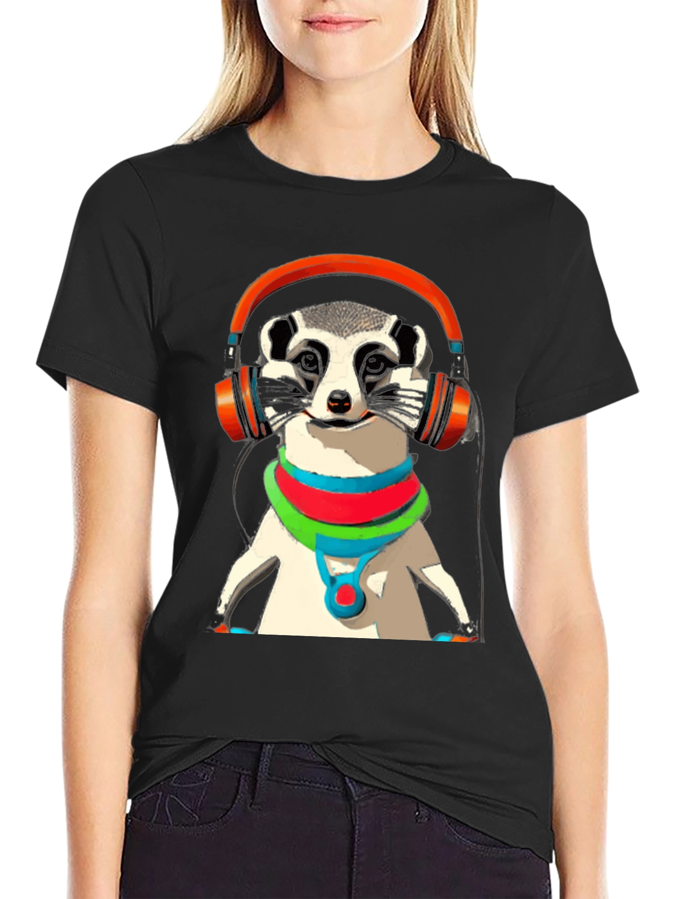 Cool Raccoon Graphic Tee