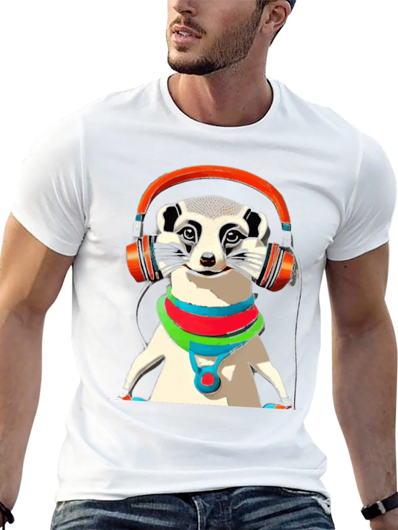 Cool Raccoon Graphic Tee