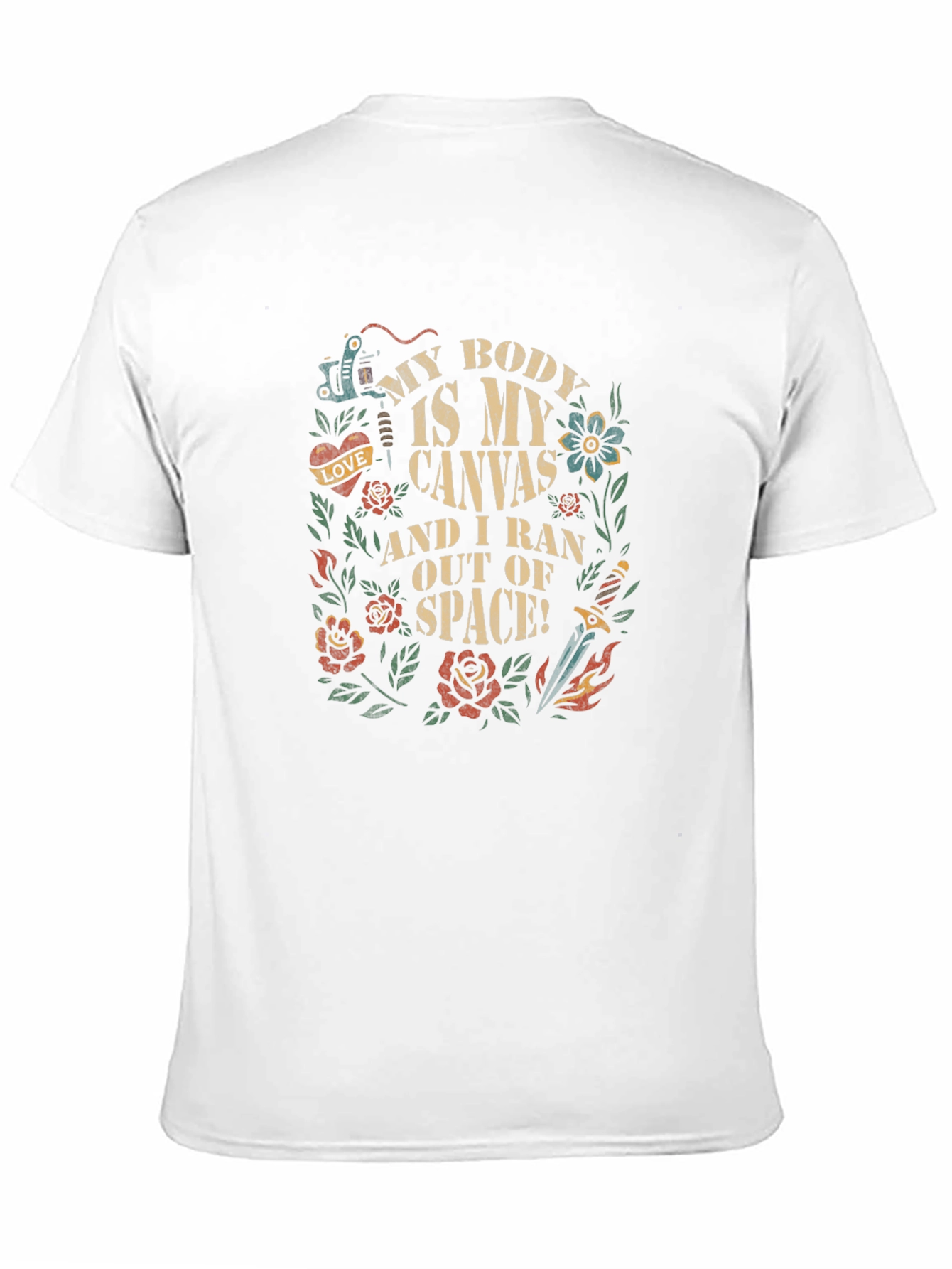 Tattoo Art T-Shirt - My Body is My Canvas