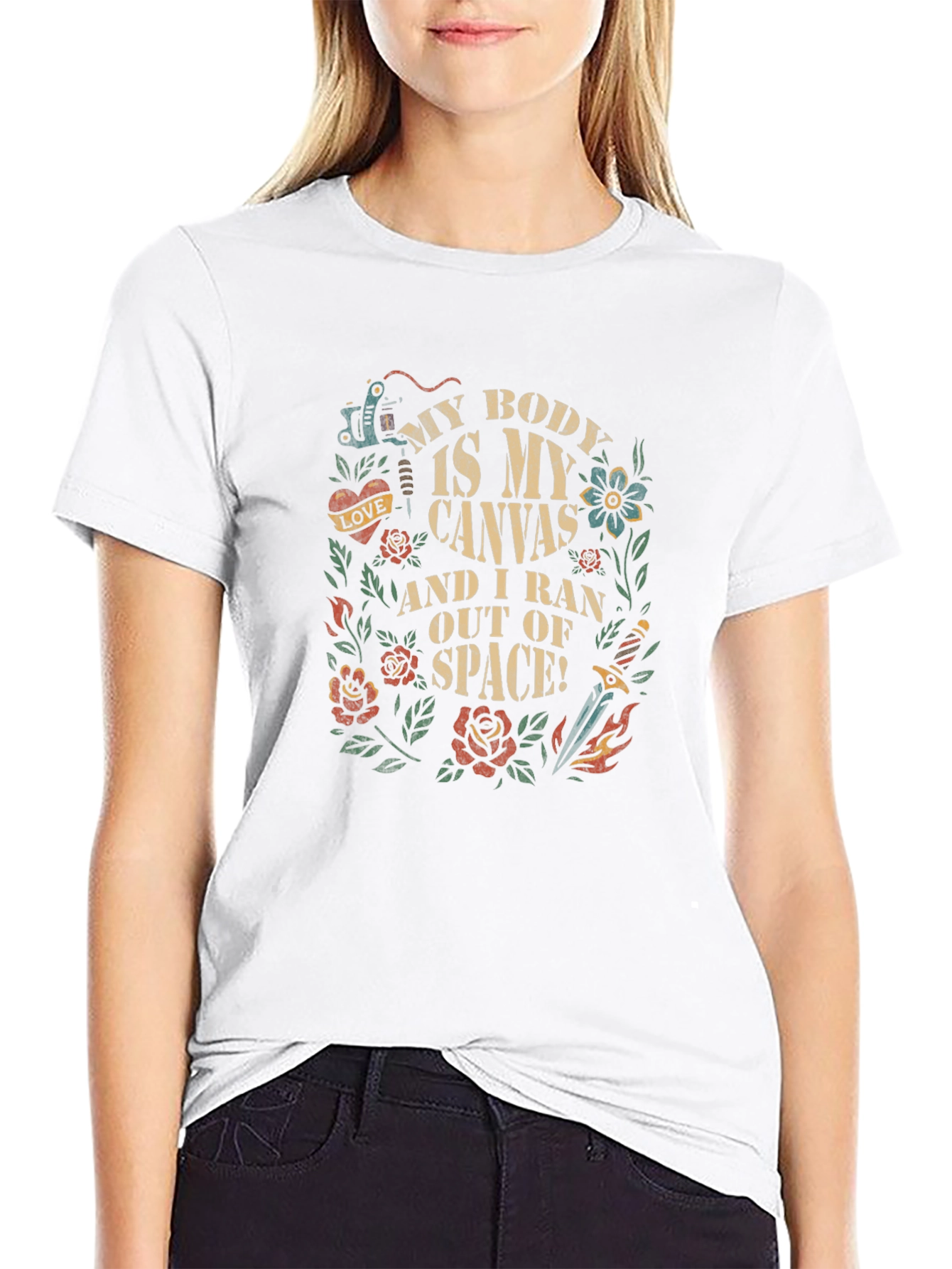 Tattoo Art T-Shirt - My Body is My Canvas