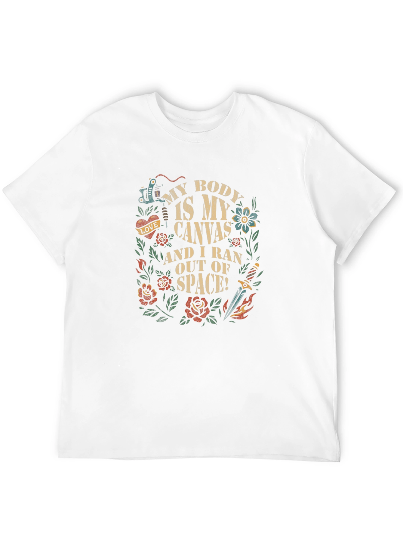 Tattoo Art T-Shirt - My Body is My Canvas