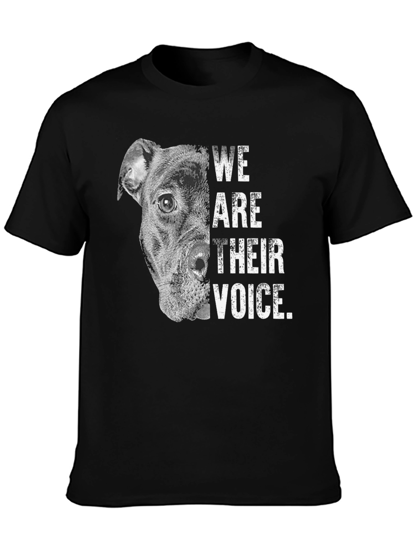 We Are Their Voice Dog Graphic Tee