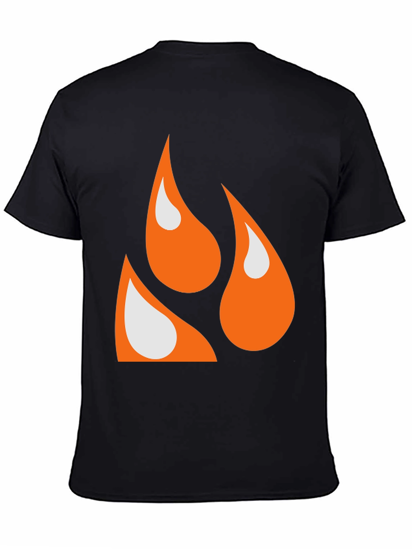 Flame Graphic T-Shirt - Bold Design Casual Wear