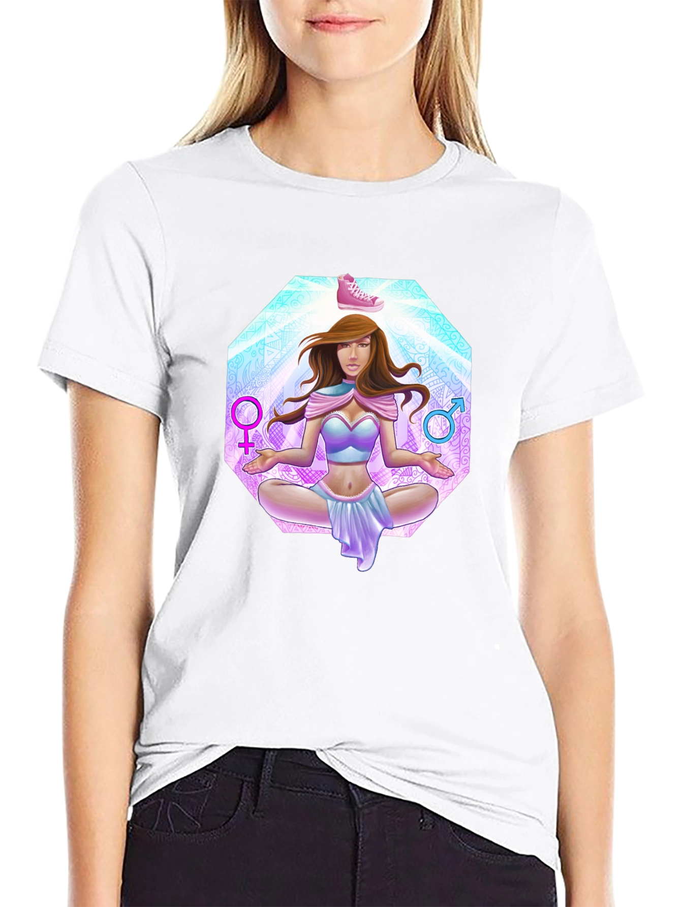 Gender Neutral Yoga T-Shirt