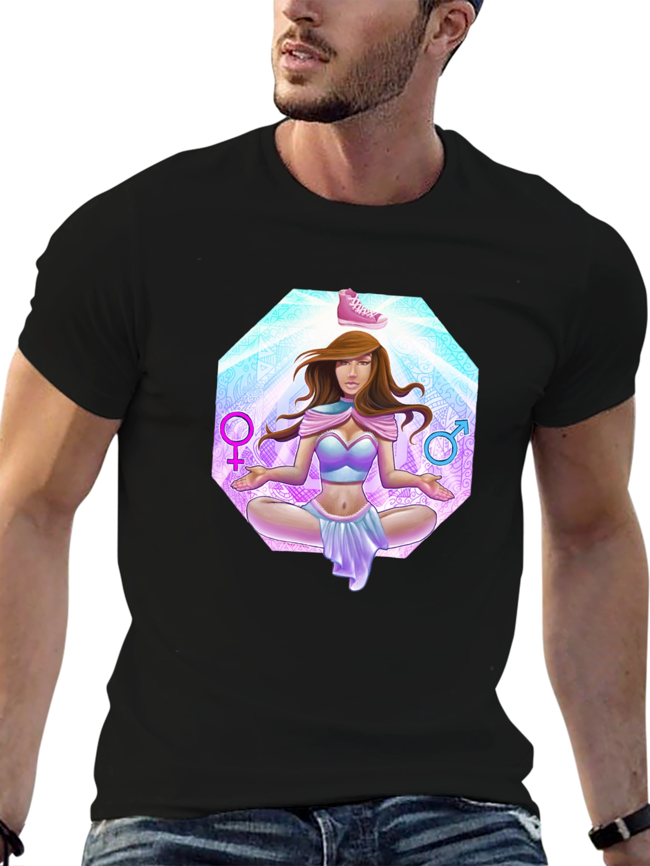 Gender Neutral Yoga T-Shirt