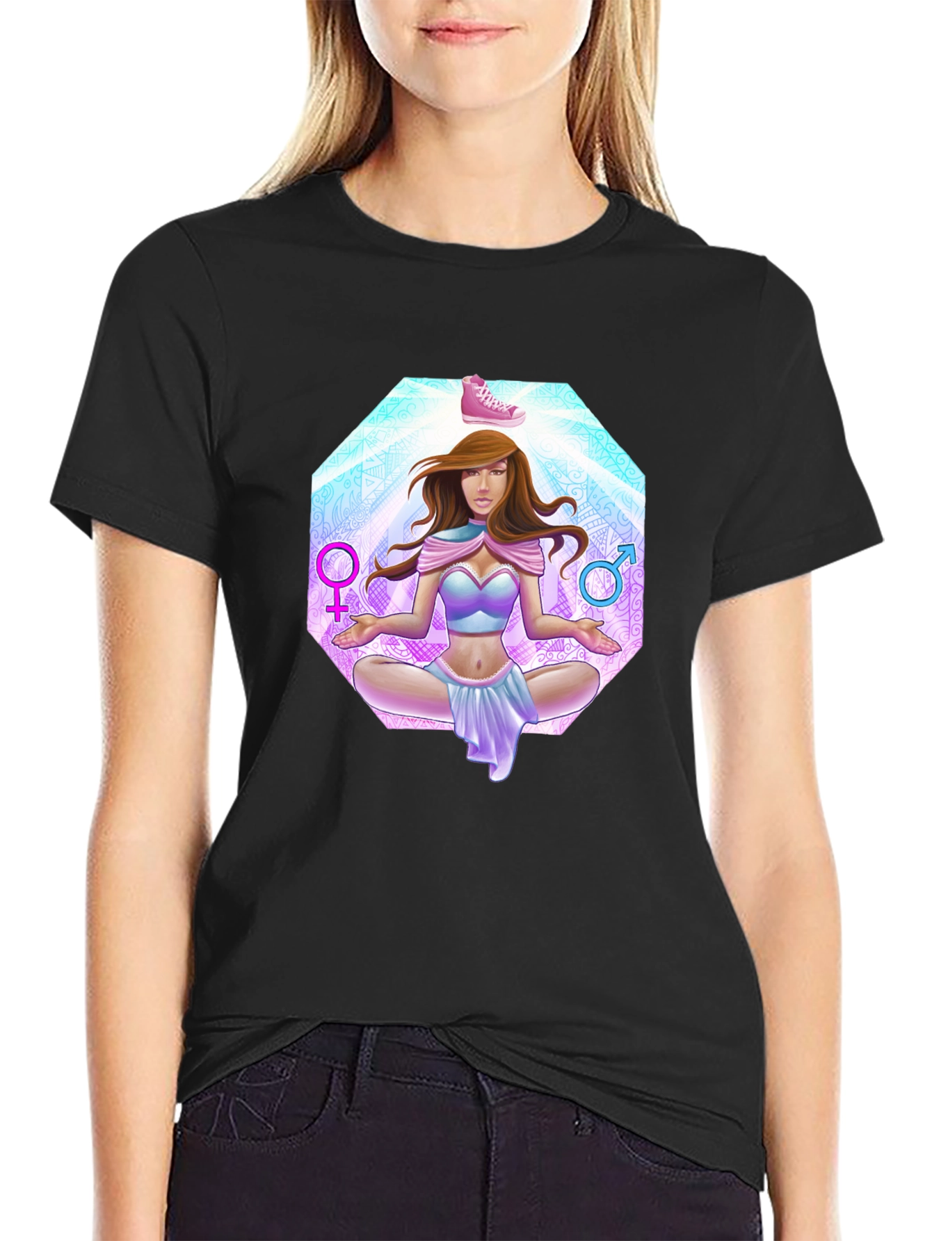 Gender Neutral Yoga T-Shirt