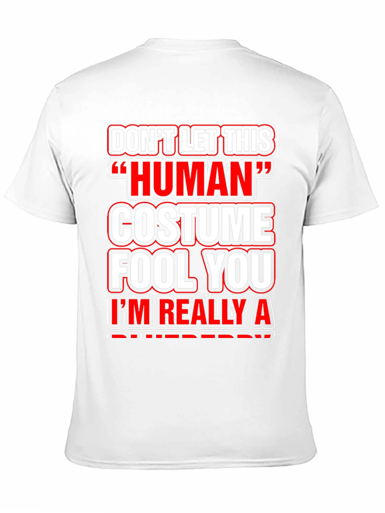 Funny Human Costume T-Shirt